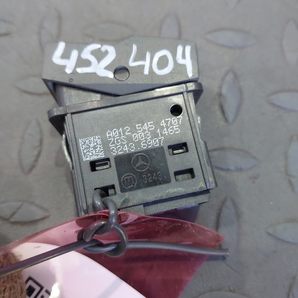 0125454707 MERCEDES Кнопка, № XF452404, фото 4