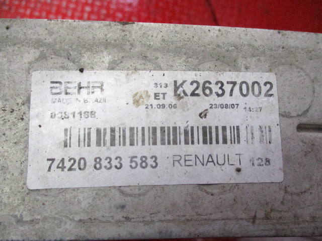 7482358714 RENAULT Интеркулер, № XF292456, фото 4