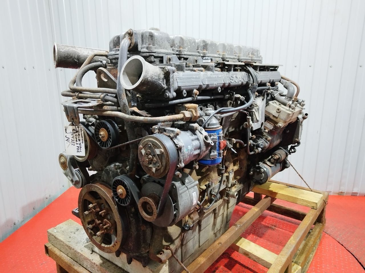 572573 SCANIA Двигатель, PDE DC12, № XF264922, фото 12