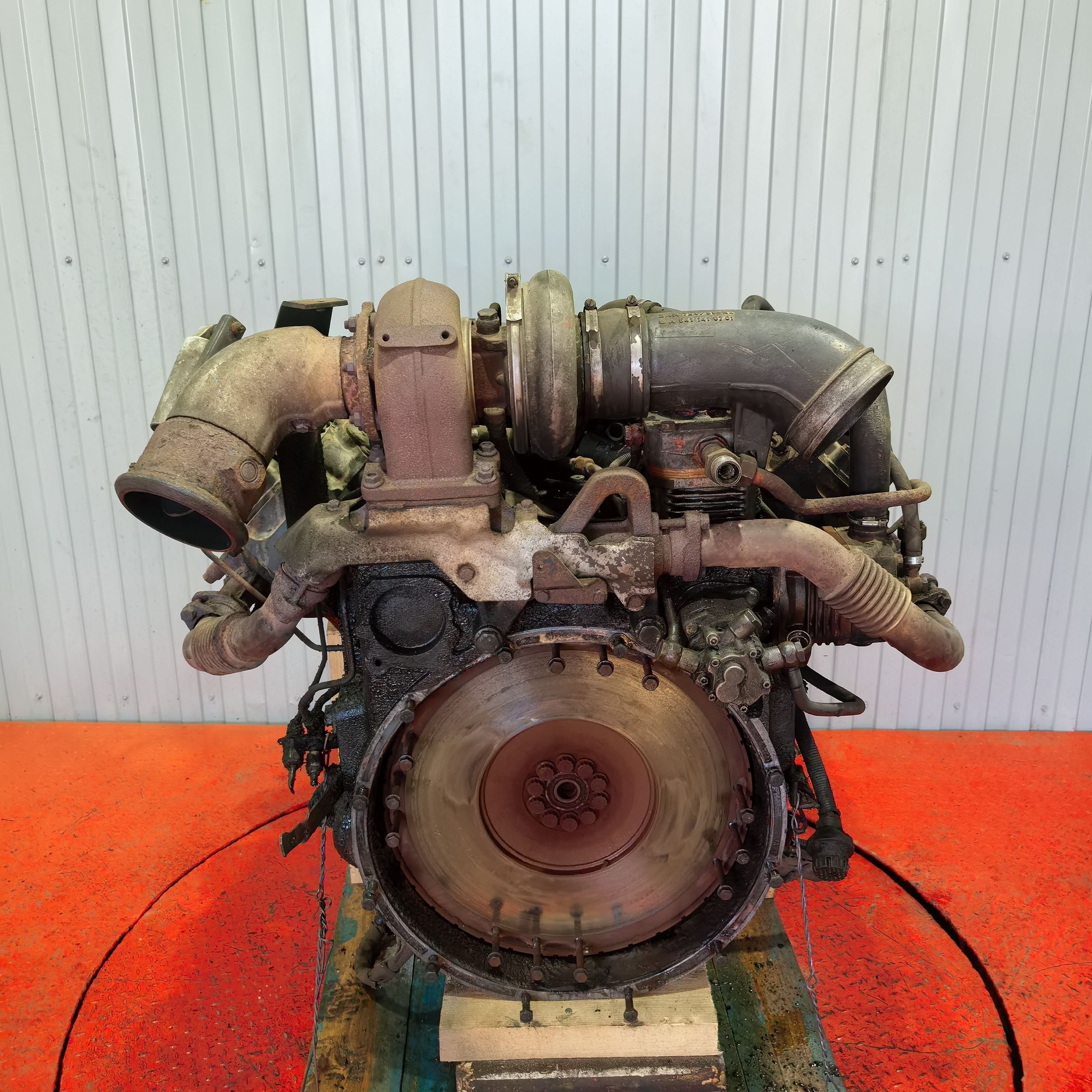 MERCEDES Двигатель, OM501, LA541.923, № XF432093, фото 4