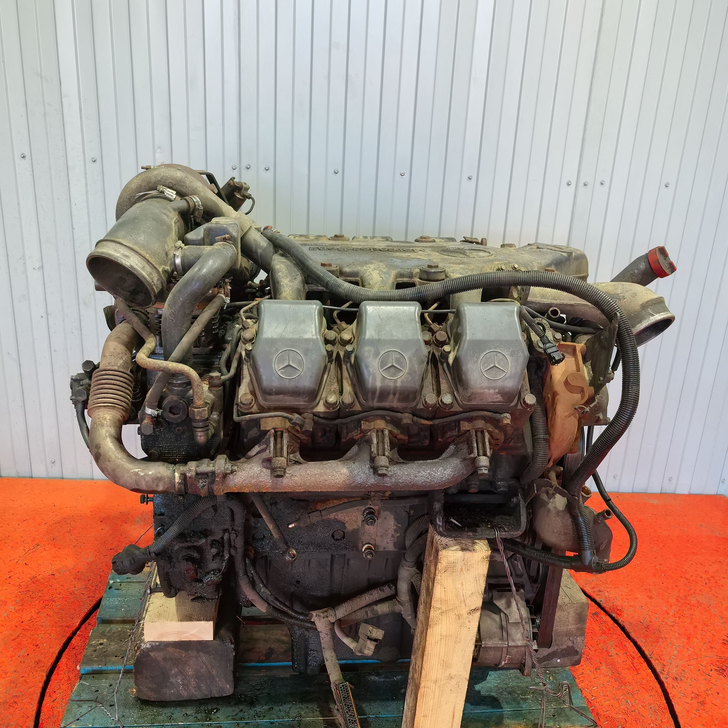 MERCEDES Двигатель, OM501, LA541.923, № XF432093, фото 6