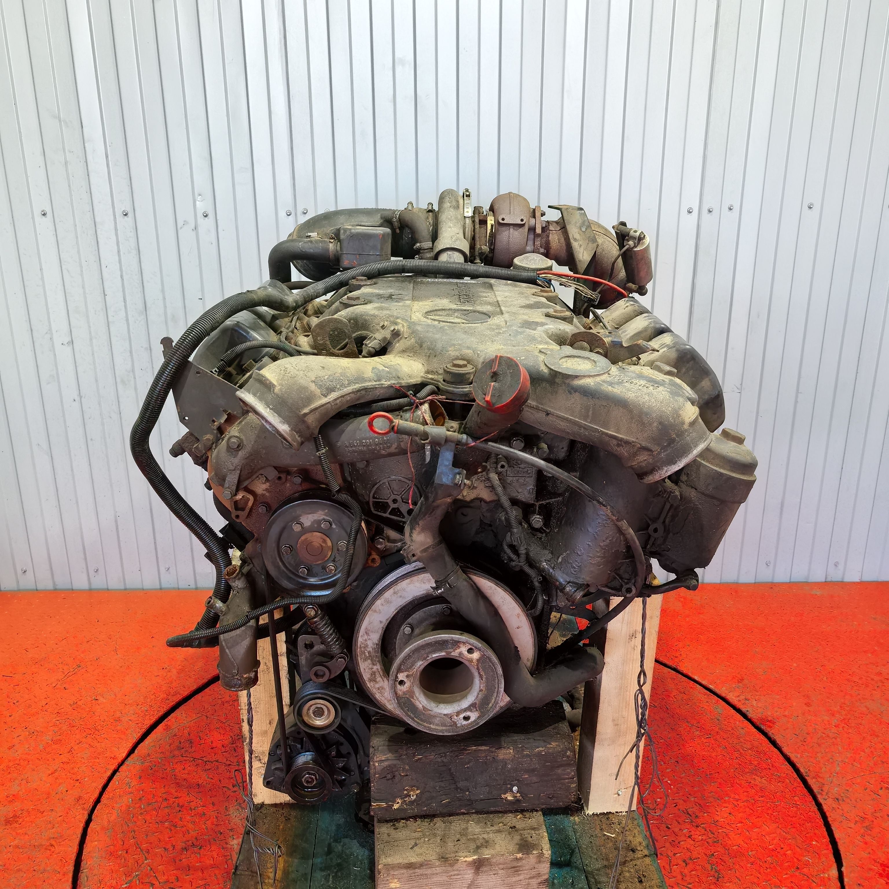 MERCEDES Двигатель, OM501, LA541.923, № XF432093, фото 8