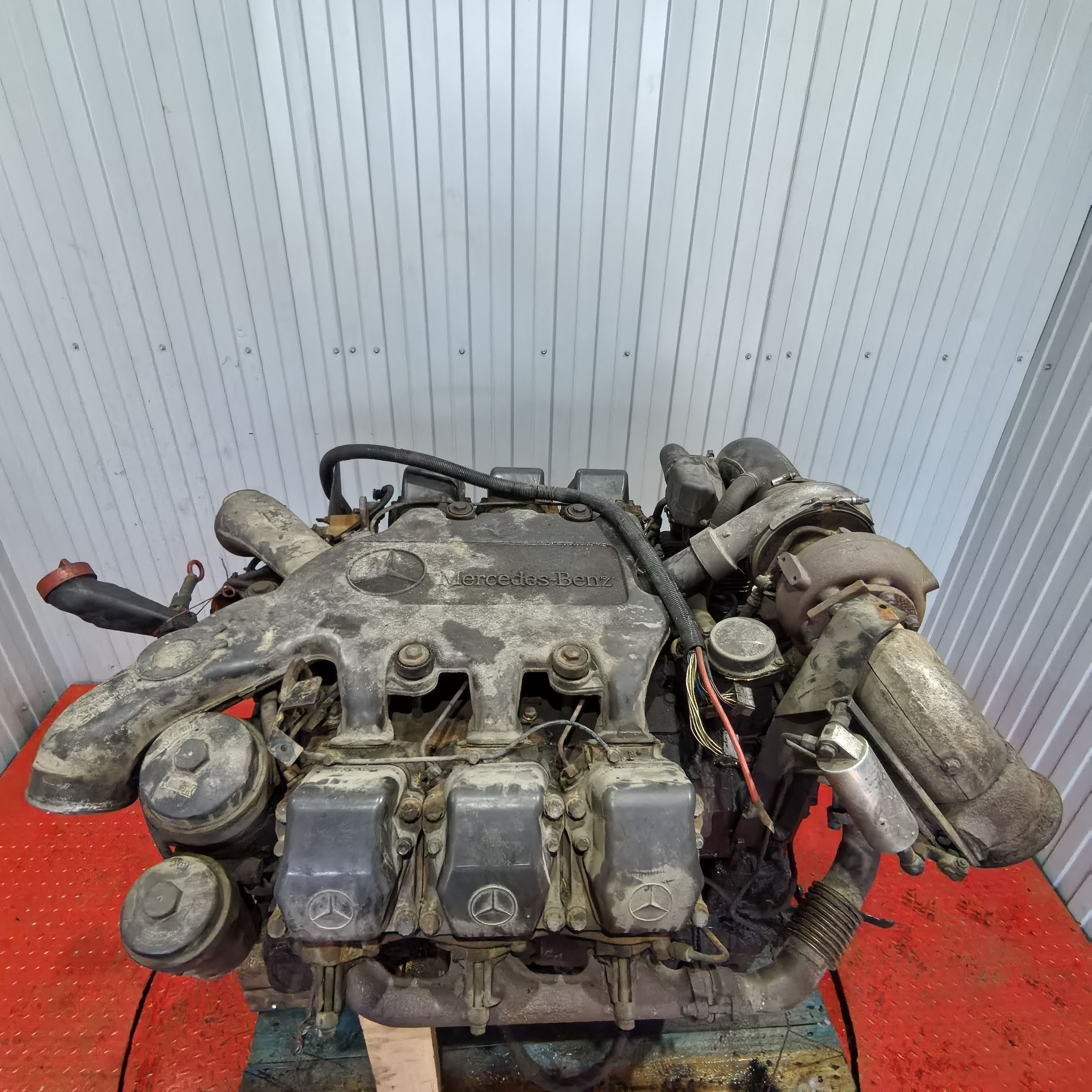 MERCEDES Двигатель, OM501, LA541.923, № XF432093, фото 9