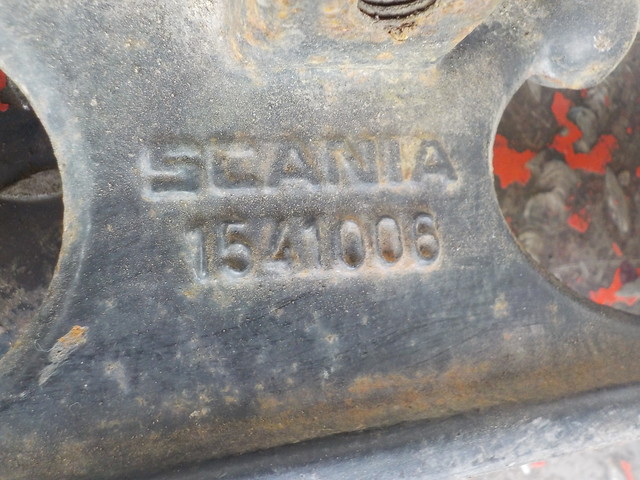 1541006 SCANIA Кронштейн глушителя, № XF198191, фото 4