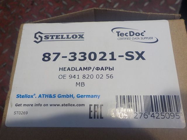 8733021SX STELLOX Фара правая, фото 5
