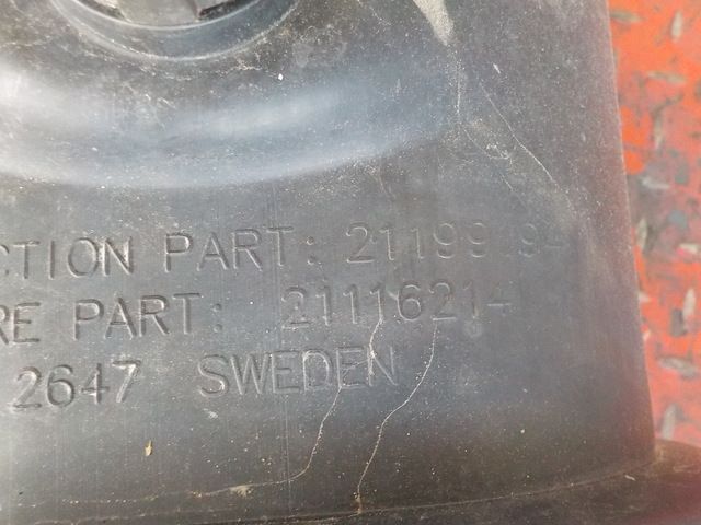 21199194 VOLVO Гофра воздуховода, № XF165682, фото 4