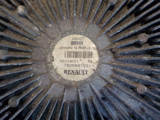 7420993866 RENAULT Термомуфта, № XF163097, фото 5