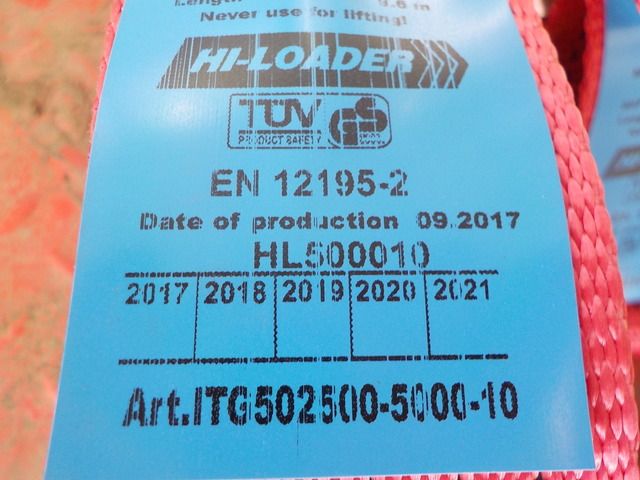ITG50250050010 ИТГ Ремень крепления груза, фото 3