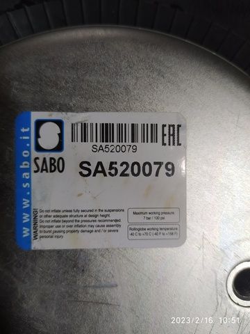 SA520079 SABO Пневмоподушка, фото 2