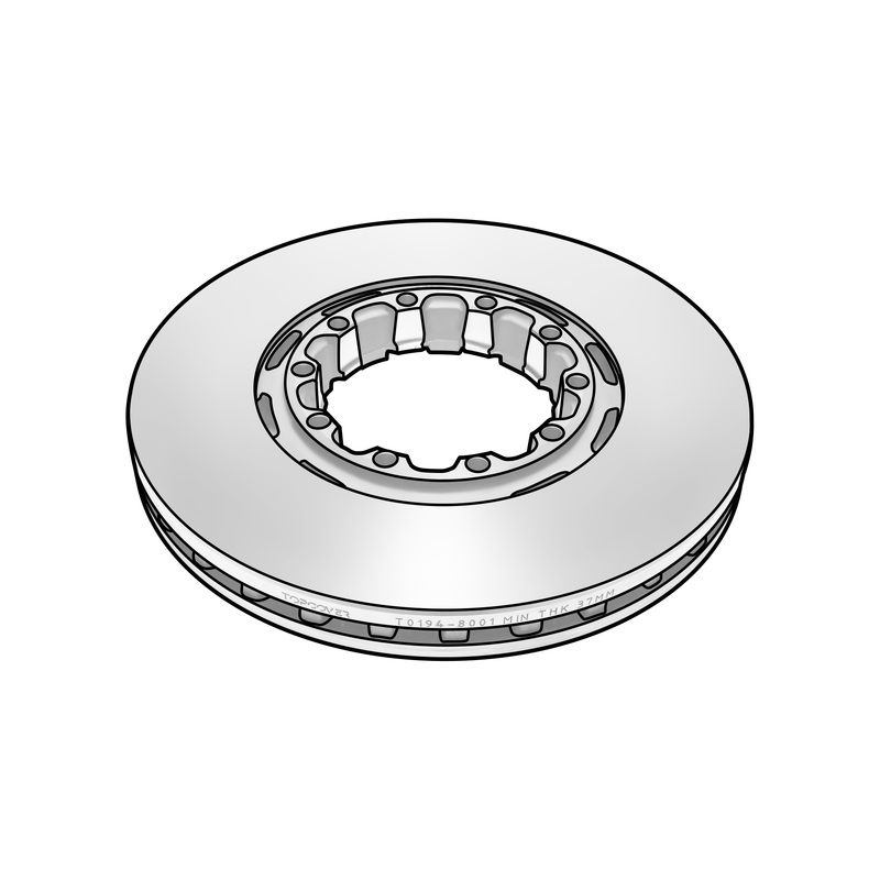 Z05926 ZENTPARTS Диск тормозной, фото 1