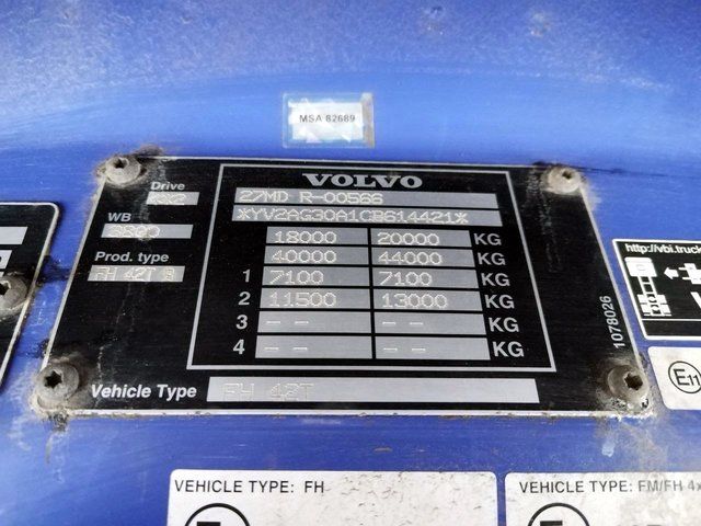 VOLVO Кабина, Globetrotter XL, № XF362434, фото 10