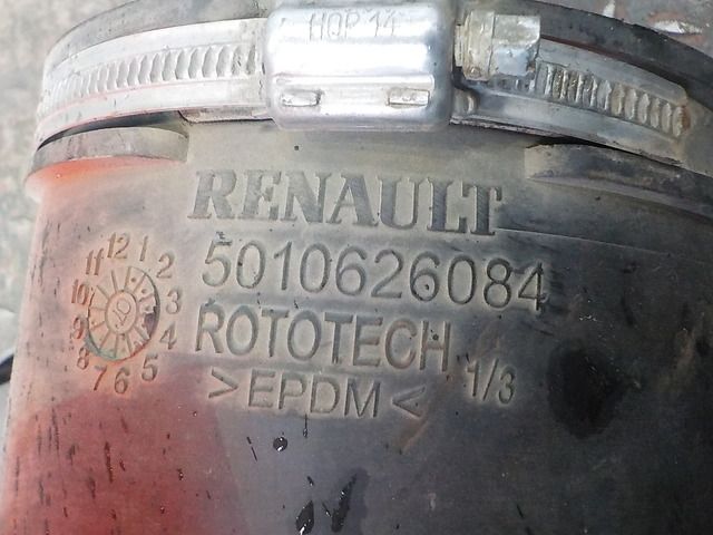 5010626084 RENAULT Гофра воздуховода, № XF241530, фото 4