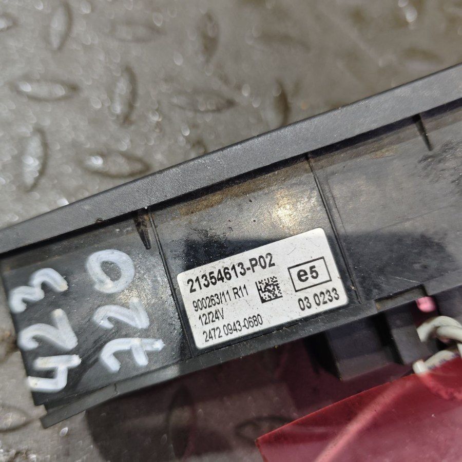 21354613 VOLVO Блок управления стеклоподъемника, № XF423720, фото 4