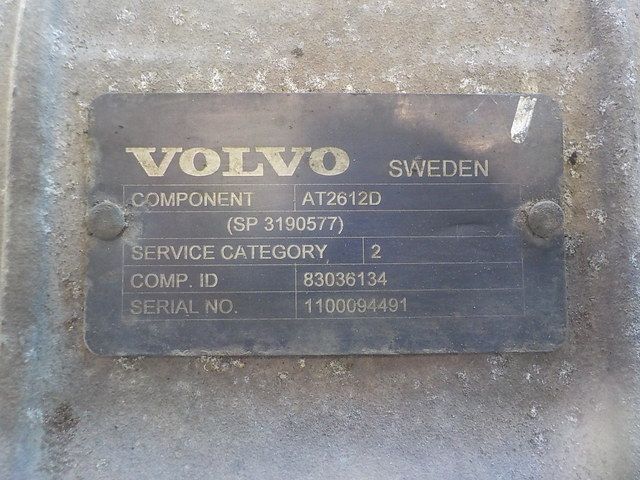 3190576 VOLVO АКПП, AT2612D, Без ретардера, № XF303968, фото 11