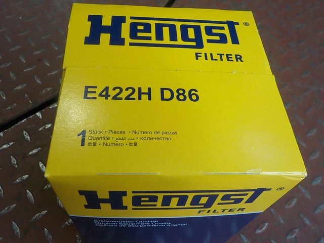 E422HD86 HENGST FILTER Фильтр масляный, MAN D 2066, D 2676, фото 3