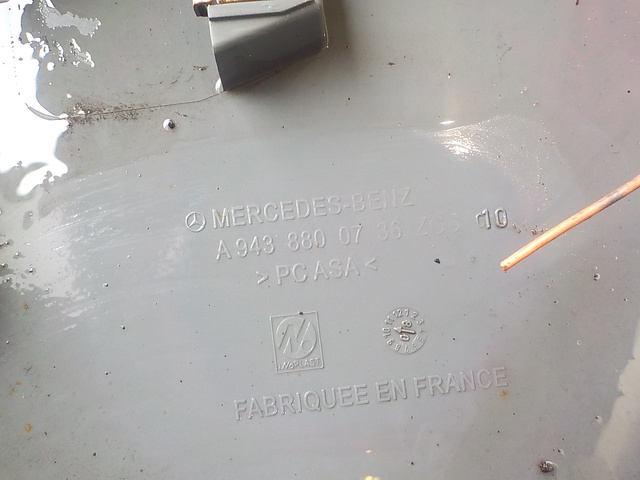 9438800736 MERCEDES Накладка кабины, № XF241578, фото 4