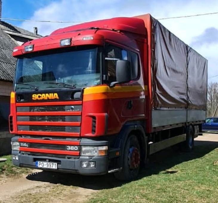 Scania 4 series 1996-2005, 2001 года, автомобиль в разборе