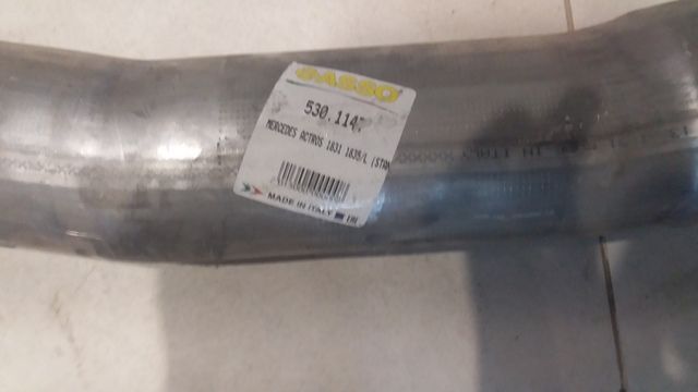 5301147 ASSO Гофра глушителя¶MERCEDES BENZ TRUCK ACTROS I (1996-2002) D=130 C впрессоваными стаканами (OM501), фото 2