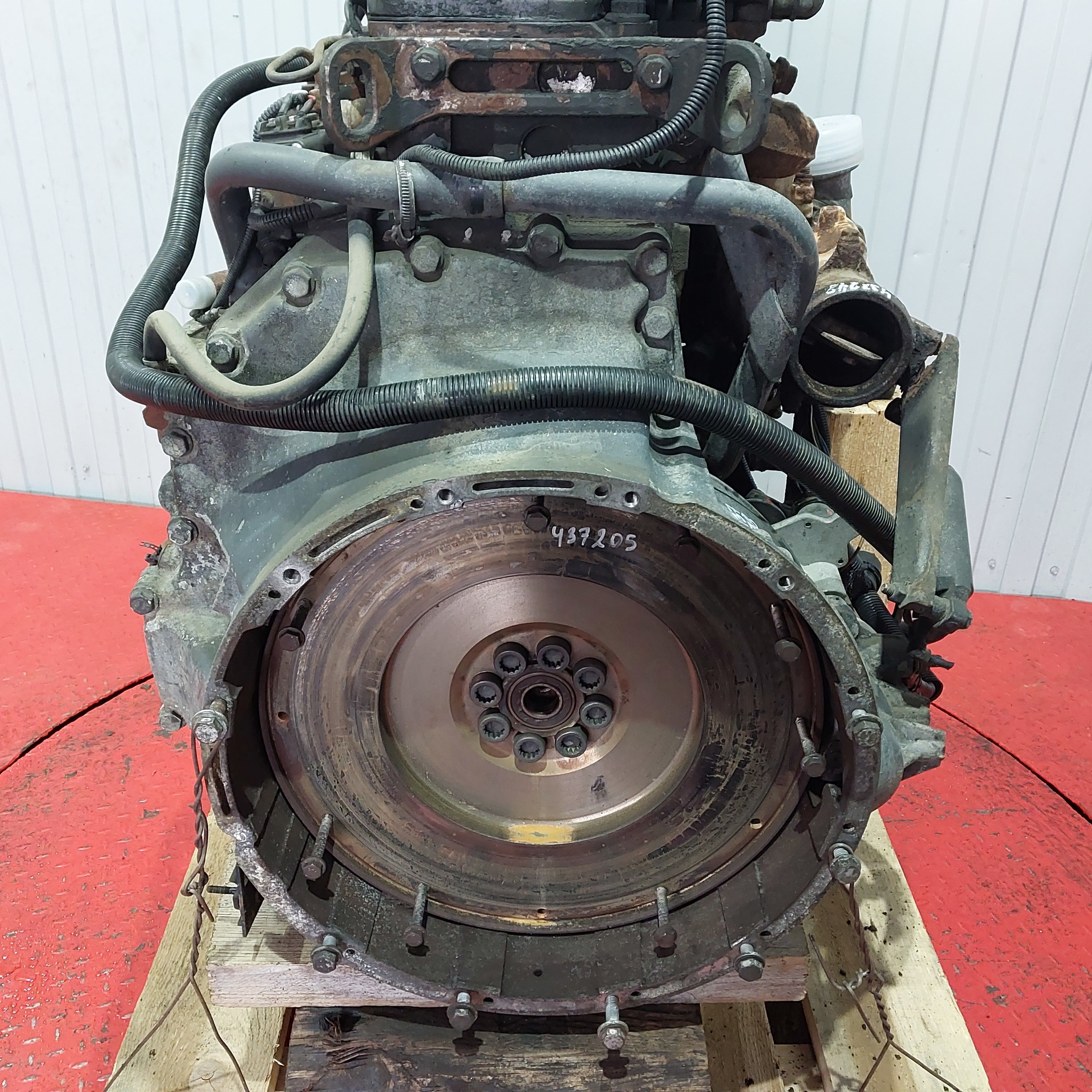 9040100033 MERCEDES Кожух маховика, № XF437178, фото 1