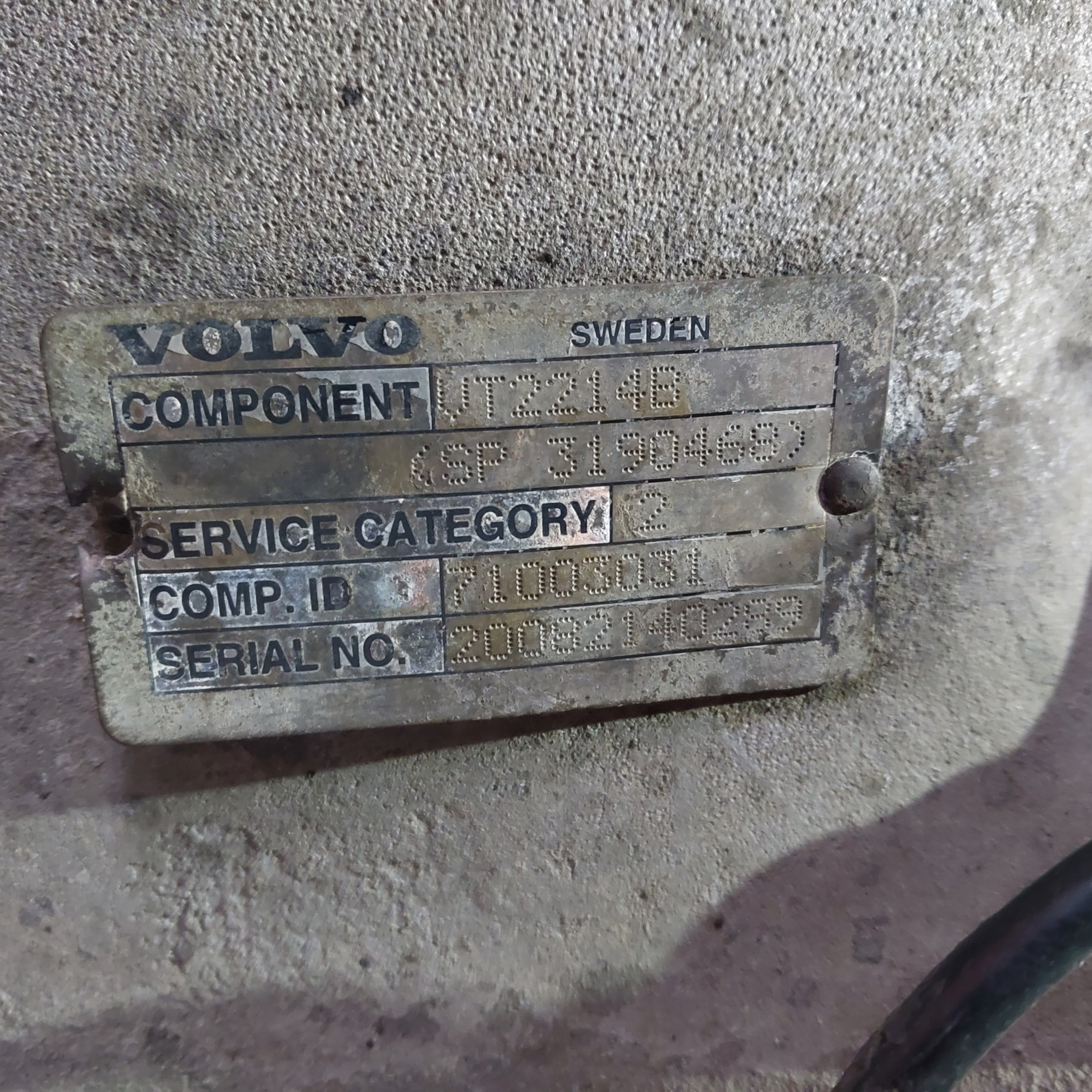 3190468 VOLVO КПП, VT2214B, Без ретардера, МКПП, № XF447384, фото 10