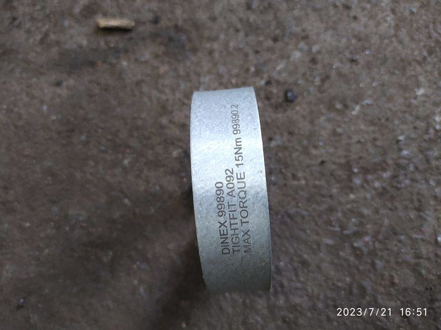 99890 DINEX Хомут глушителя, фото 2