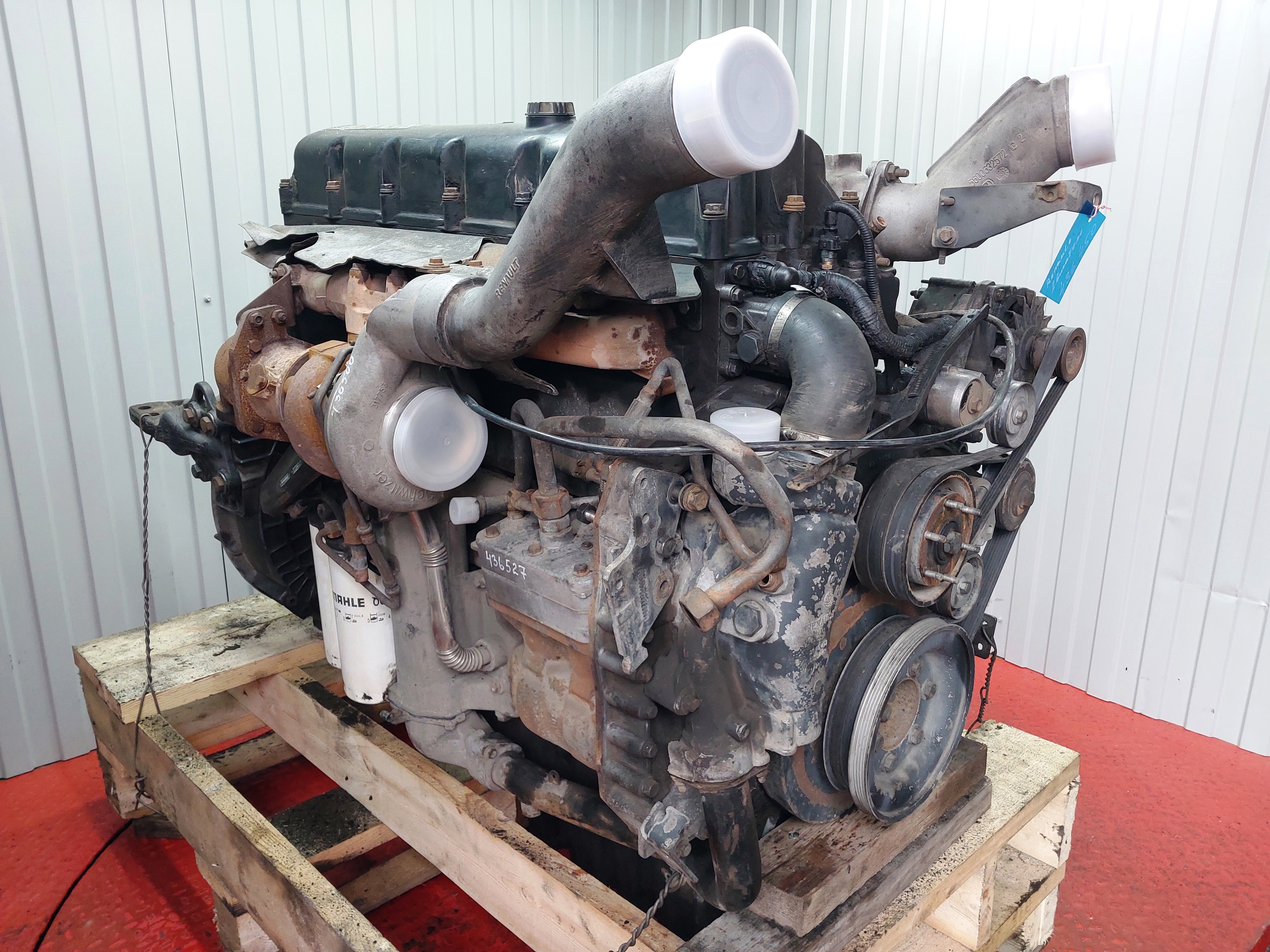 5600117803 RENAULT Двигатель, DCi11, 420 hp, Euro3, № XF436450, фото 3