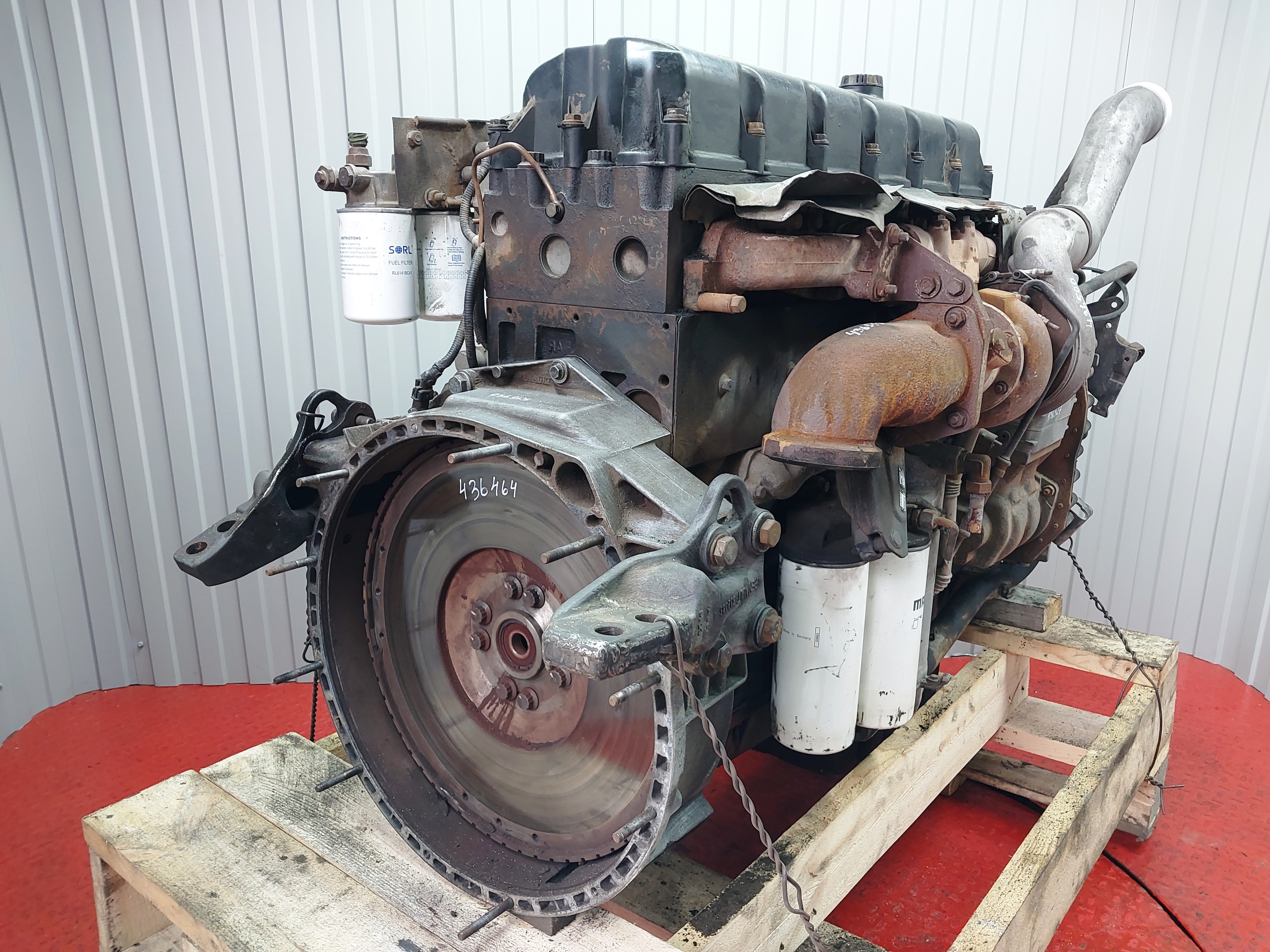 5600117803 RENAULT Двигатель, DCi11, 420 hp, Euro3, № XF436450, фото 5