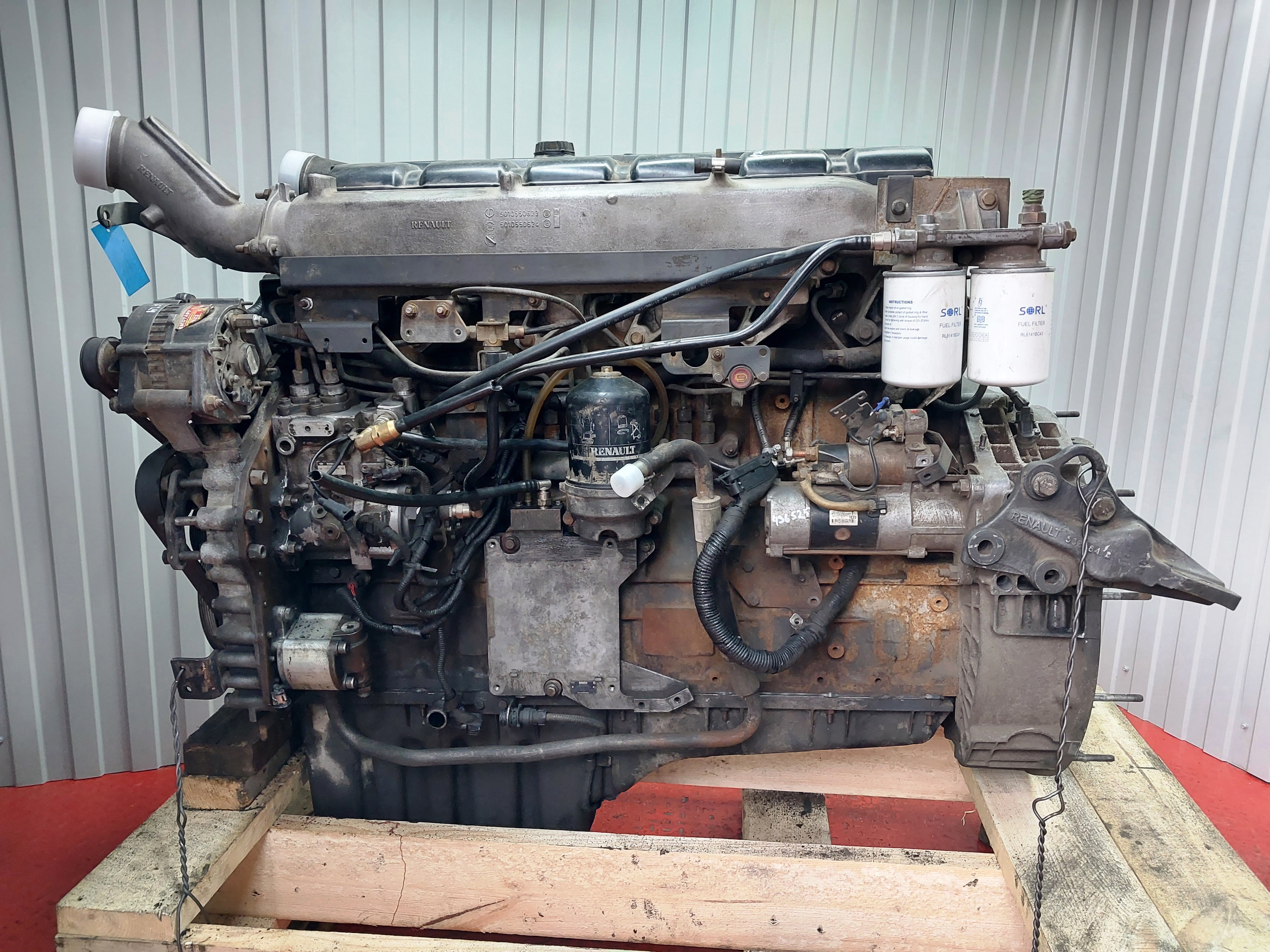 5600117803 RENAULT Двигатель, DCi11, 420 hp, Euro3, № XF436450, фото 8