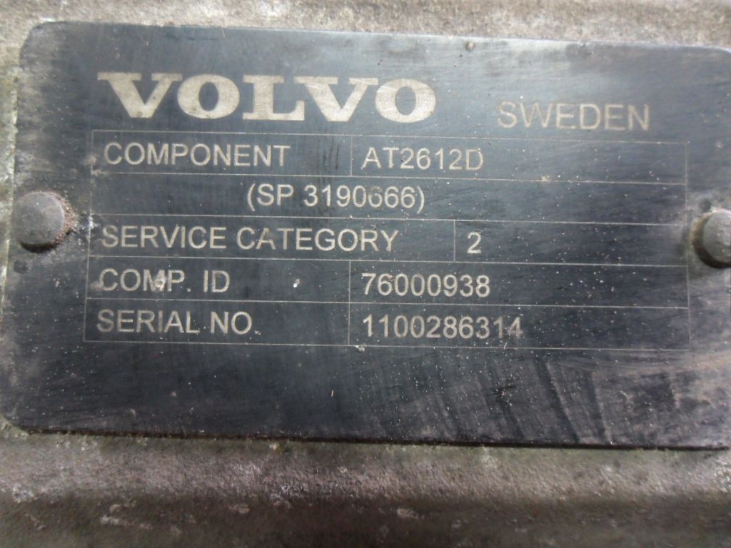 3190666 VOLVO АКПП, AT2612D, Без ретардера, № XF212917, фото 11