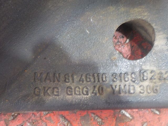 81461100168 MAN Кронштейн гидроусилителя, № XF368617, фото 4