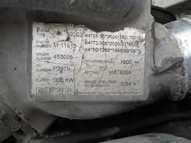 DAF Двигатель, MX, 510 hp, Euro5, № XF52519, фото 5