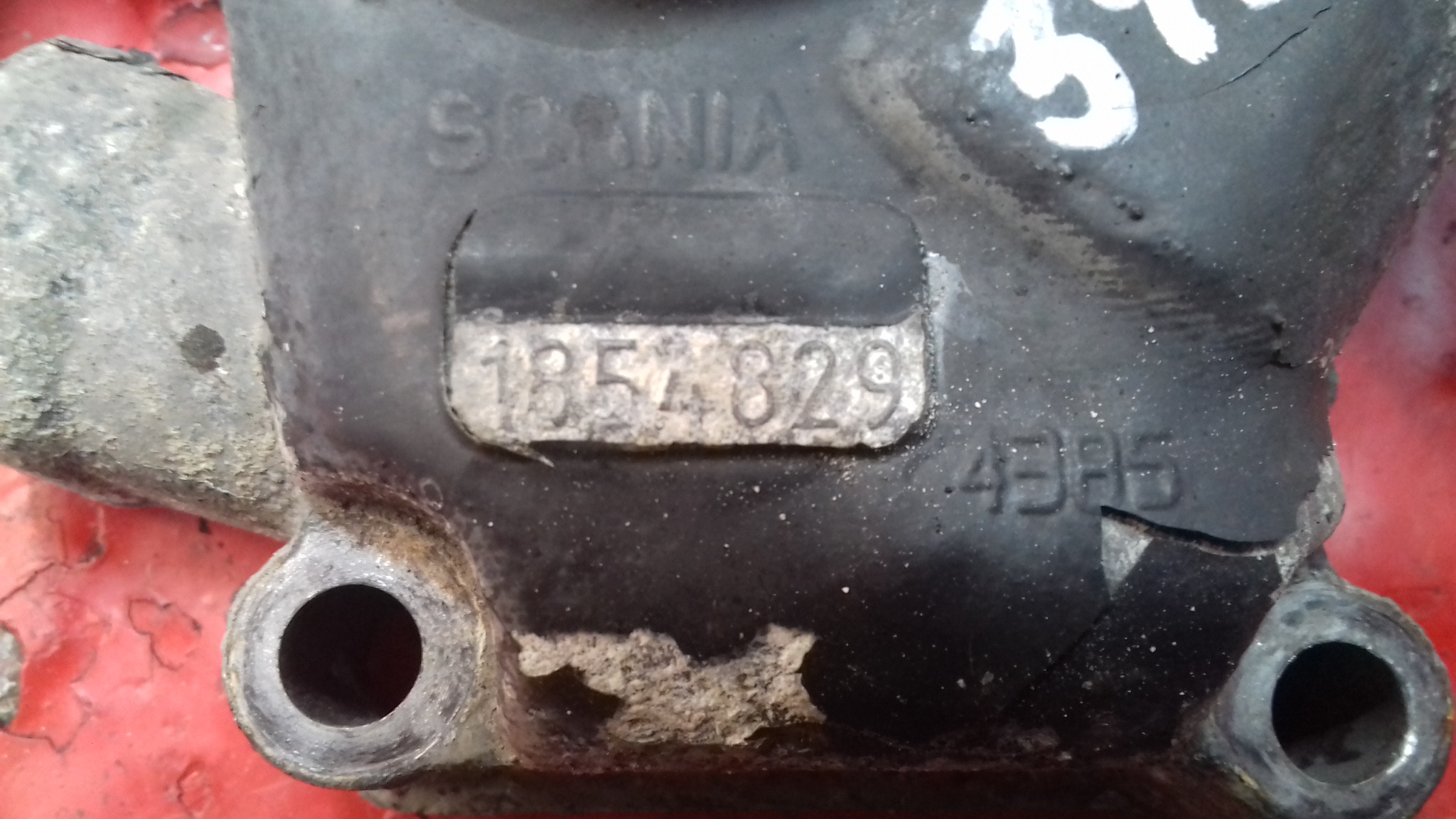 1854829 SCANIA Трубка фланцевая, № XF345213, фото 4