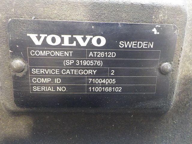 3190576 VOLVO АКПП, AT2612D, Без ретардера, № XF260122, фото 9