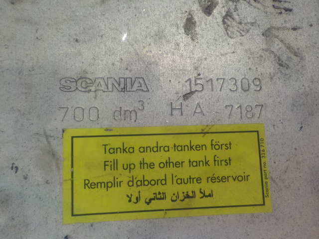 1517309 SCANIA Бак топливный, № XF257942, фото 10