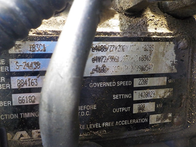DAF Двигатель, PE, 250 hp, Euro3, № XF237259, фото 9