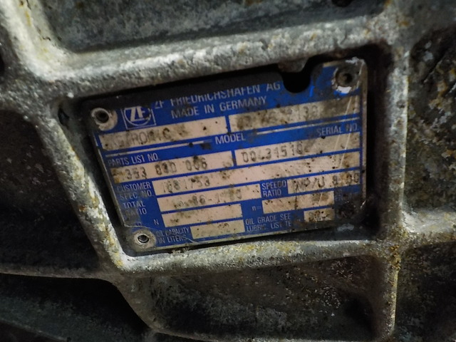 1681753 DAF АКПП, 12AS2130, Без ретардера, № XF218987, фото 9