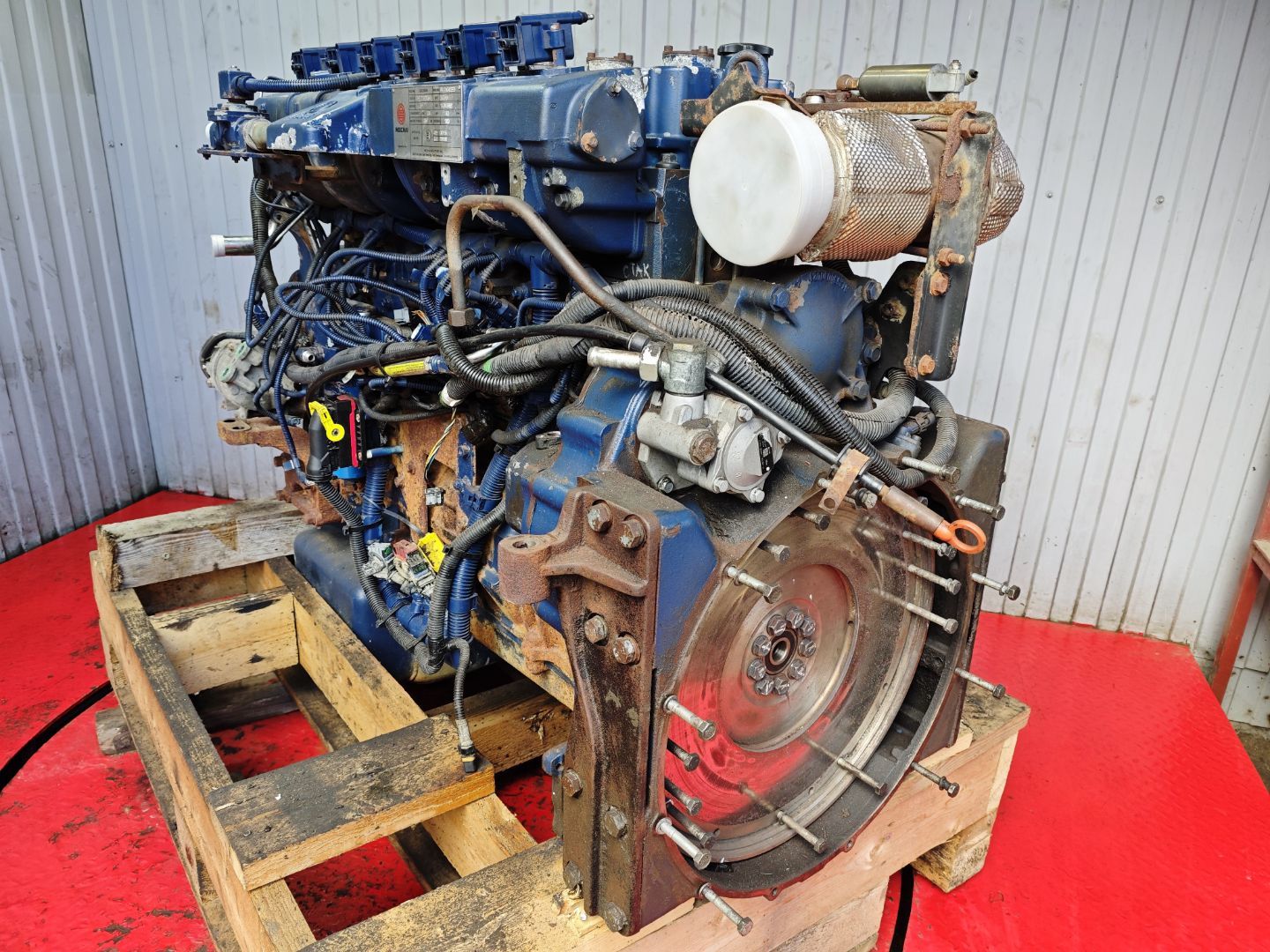 45104100089590 KAMAZ Двигатель, WP12NG400E5, № XF451714, фото 3