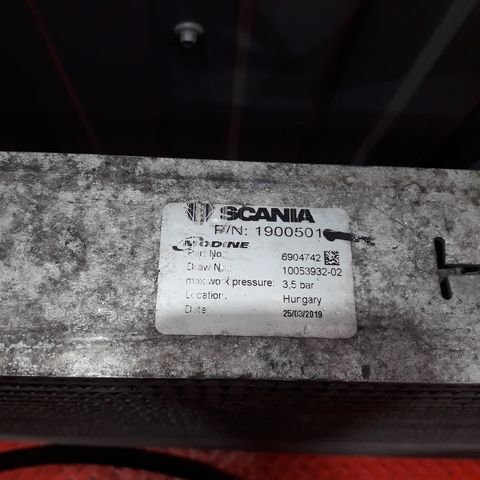 1900501 SCANIA Интеркулер, № XF293659, фото 5
