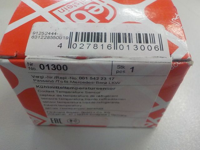 01300 FEBI Датчик температуры охлаждающей жидкости, фото 4