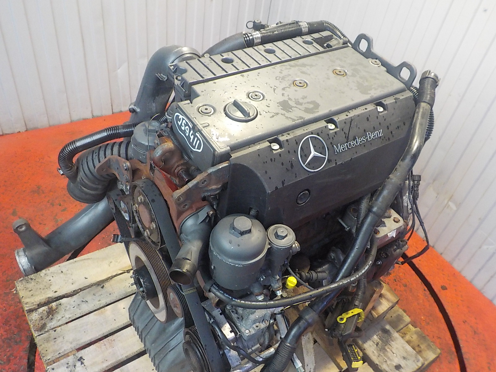 MERCEDES Двигатель, OM904, LA900.913, № XF259411, фото 9