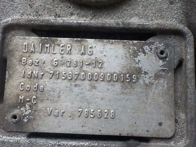 715370 MERCEDES АКПП, G281-12, С ретардером, № XF256795, фото 9