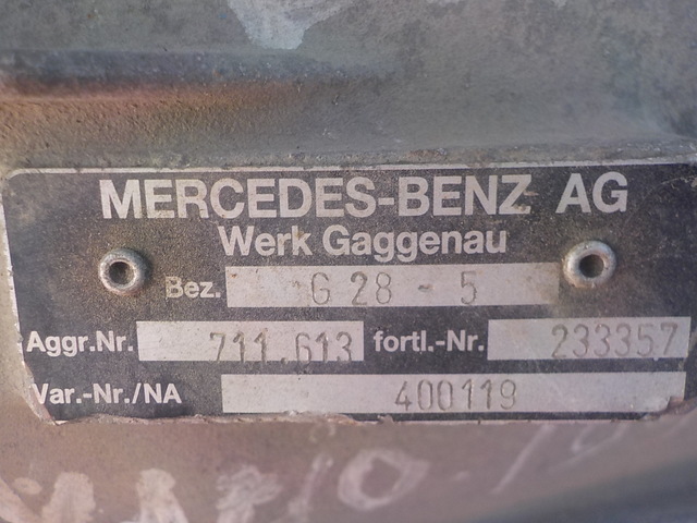 MERCEDES КПП, G28-5, Без ретардера, МКПП, № XF49706, фото 9