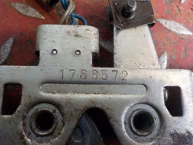 1768572 SCANIA Замок бардачка, № XF202912, фото 6