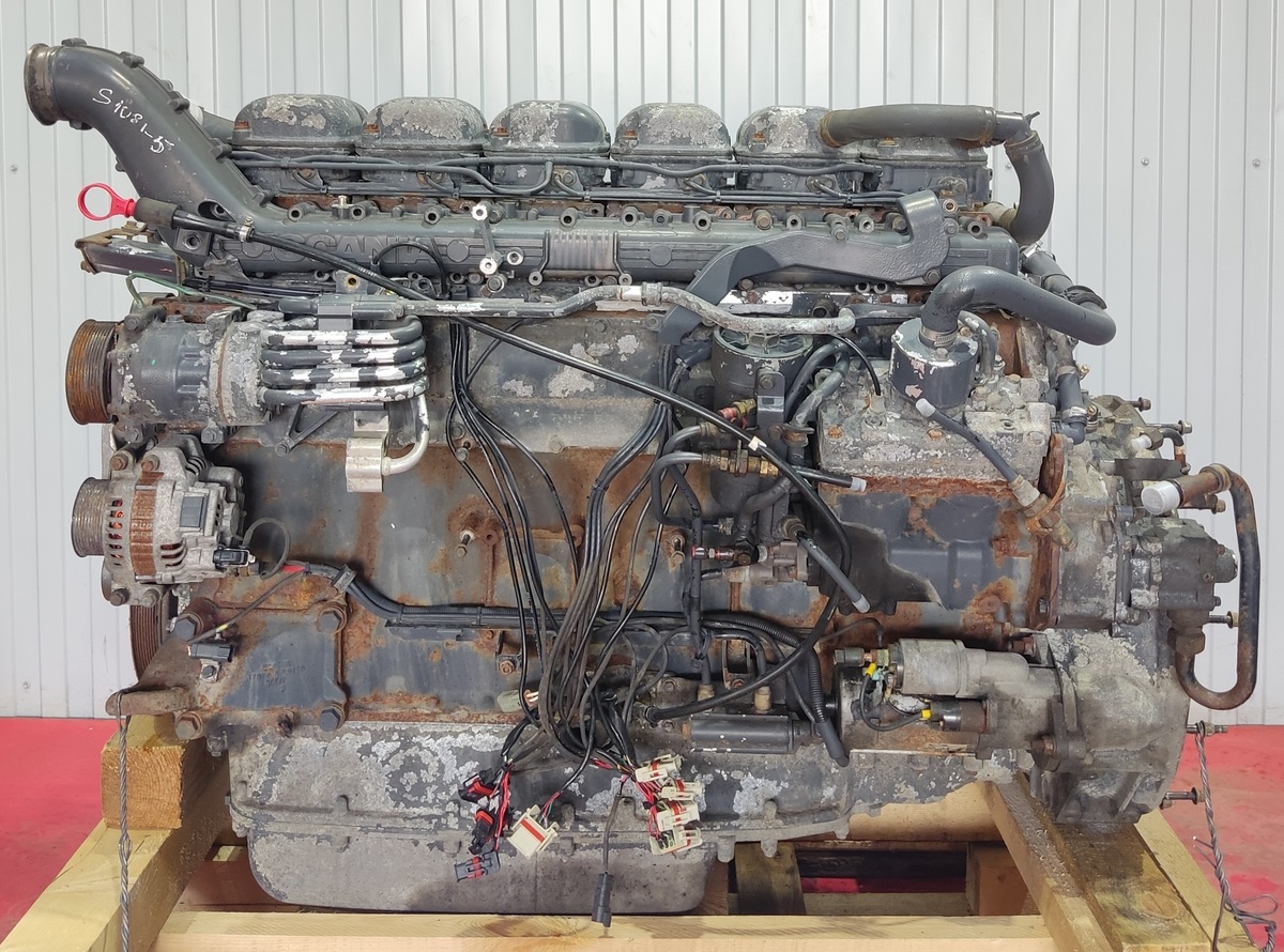 572095 SCANIA Двигатель, PDE DC13, 113L01, № XF417910, фото 2