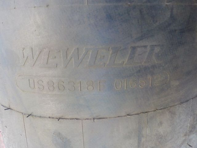 US86318F WEWELER Пневмоподушка, № XF147155, фото 4
