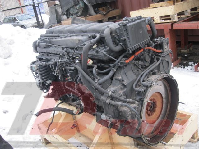 577117 SCANIA Двигатель, HPI DC12, № XF14600, фото 2