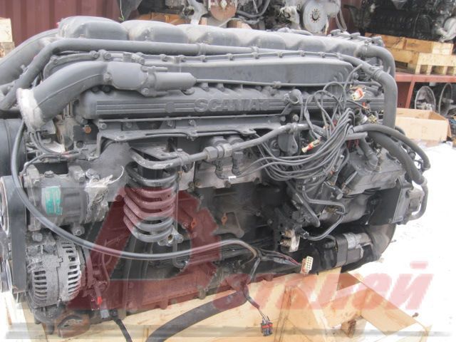577117 SCANIA Двигатель, HPI DC12, № XF14600, фото 5