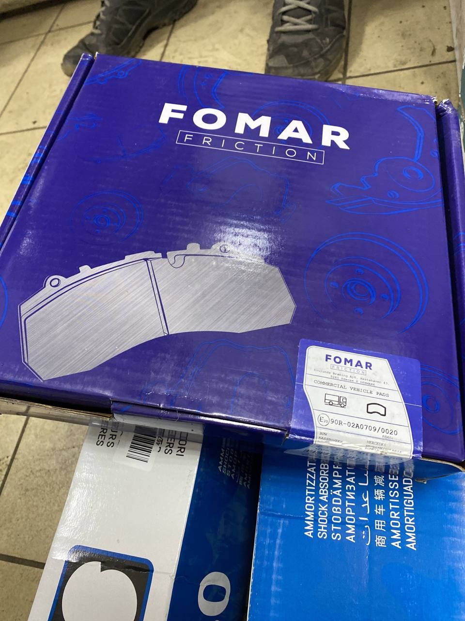 55674381PRO FOMAR Колодки тормозные, фото 1