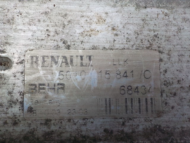 5010315841 RENAULT Интеркулер, № XF214773, фото 7