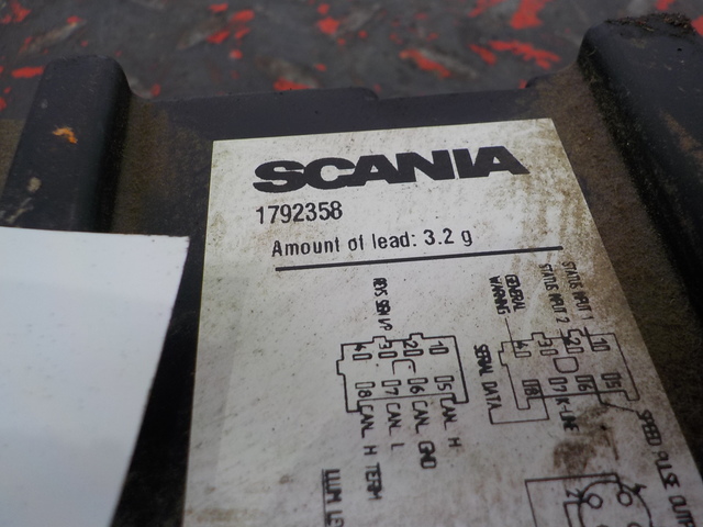 1783076 SCANIA Тахограф, № XF197592, фото 4